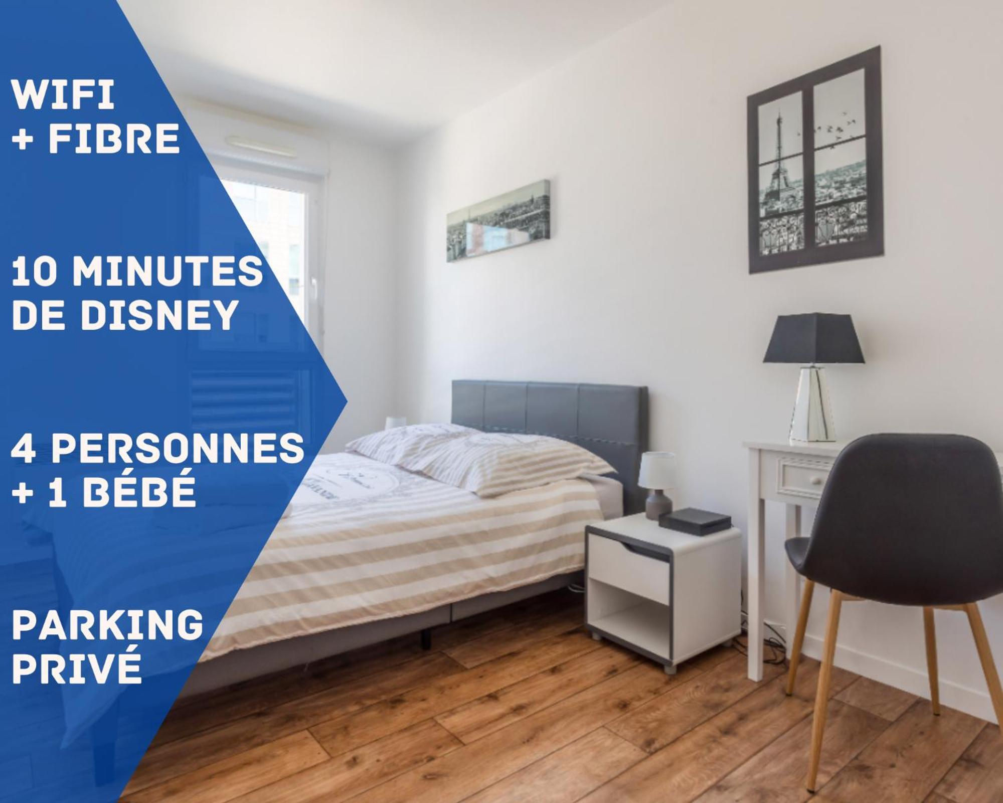 Appartement Confort Paris Montévrain Exteriér fotografie